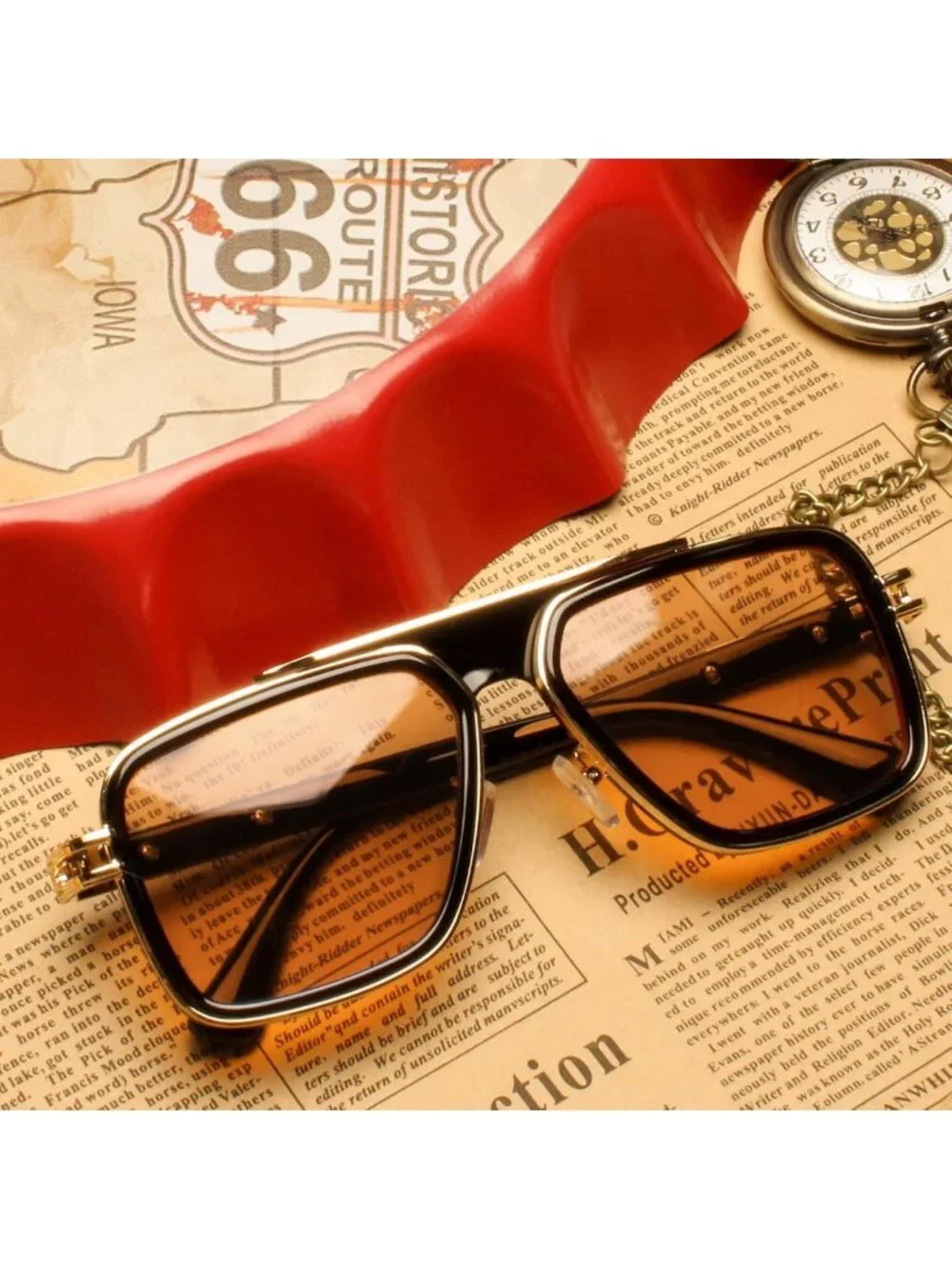Chic Retro Sunglasses for Men & Women | Vintage 70s Italian Style Shades